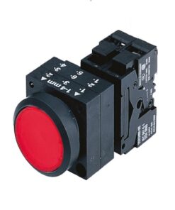 3SB3203-0AA21 Botão de Comando Vermelho 1 Contato NF Siemens