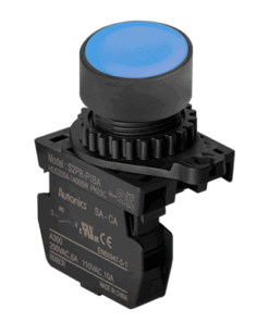 S2PR-P1BA Botão de Comando Azul 1 Contato NA Autonics