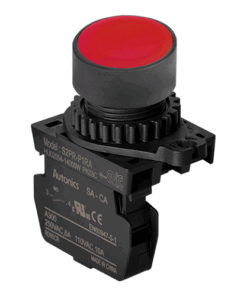 S2PR-P1RA Botão de Comando Vermelho 1 Contato NA Autonics