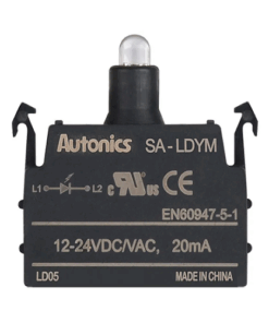 SA-LDYM -  Bloco de Contato Iluminado Amarelo 24V Autonics